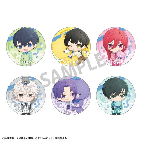 『ブルーロック』【BOX】トレーディング缶バッジ_テディベア描き起こし